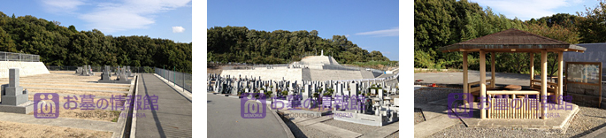 吉川龍恩寺霊園の園内の写真